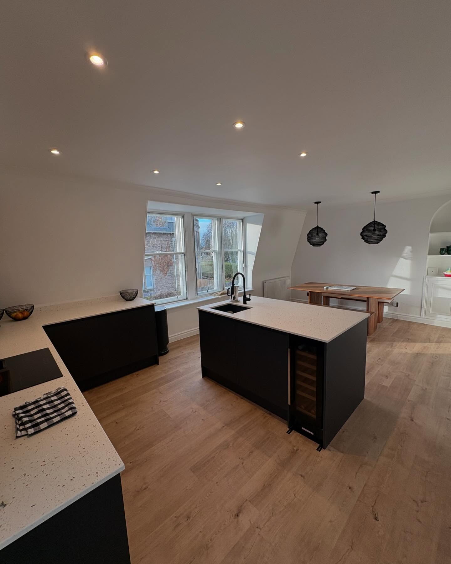 Modern fitted kitchen