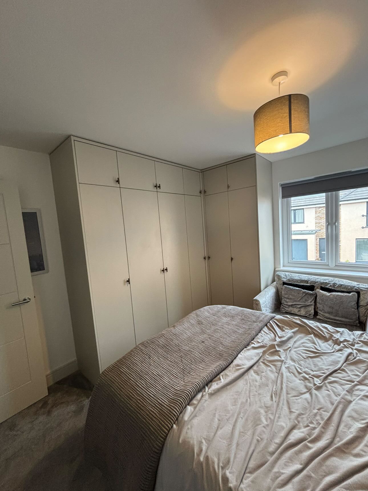 Custom fitted cupboard