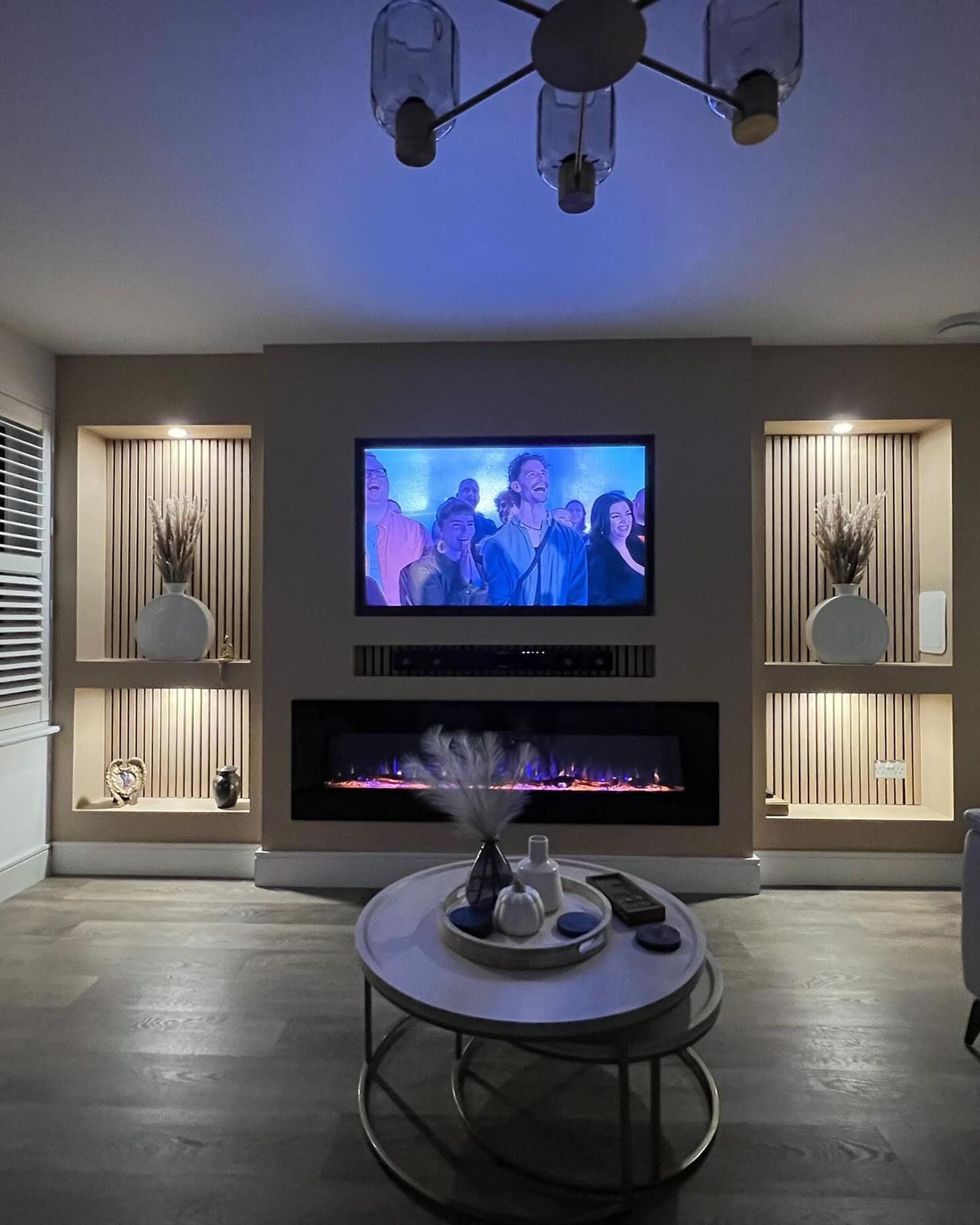 Media wall installation in County Durham